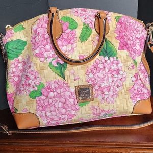 Dooney & Bourke Hydrangea Satchel